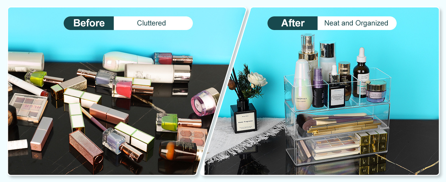 makeup organizer for bathroom