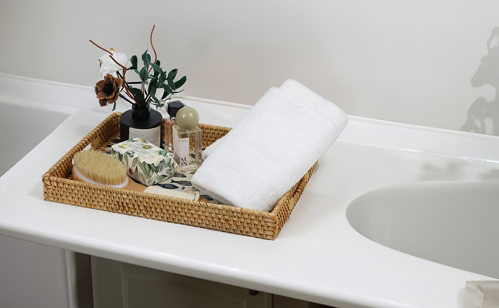 Rattan Serving Tray