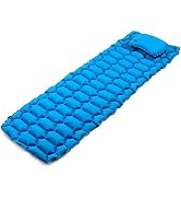 Cascade Mountain Tech Camping Sleeping Pad with Pillow Carry Bag