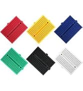 Eiechip Mini Breadboard kit 170 Points Mini Small solderless breadboard for Proto Shield (6 Color...