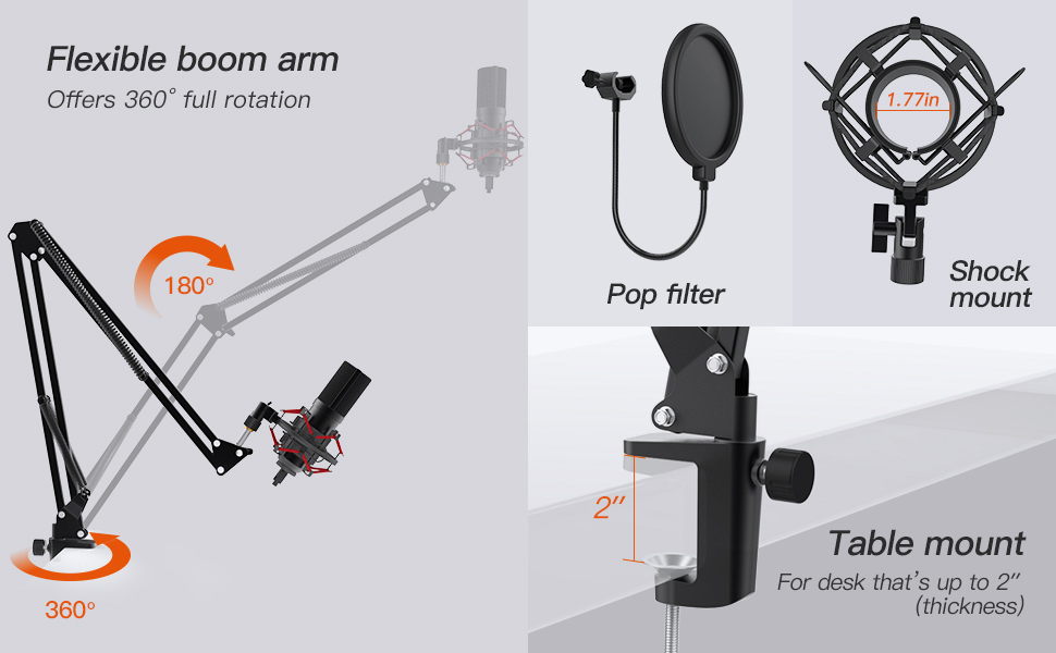 usb microphone bundle