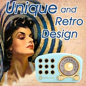 retro radio bluetooth speaker