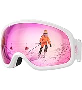 AzureWings Ski Goggles Over Glasses with Dual lens, Anti-fog Anti-UV Snow Goggle for Men Women Yo...
