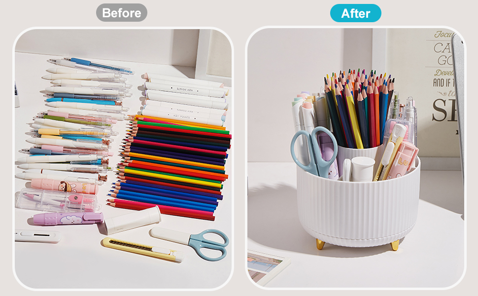 pens holder desk stationary holder organizer