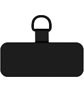 Black Phone Tether Patch Cell Phone Lanyard Patch Strap Parts Replacement Tether Tab Patches For ...