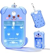 Kivzex Dog Silicone Case for Touchland Hand Sanitizer Spray with Keychain, Compatible with Power ...