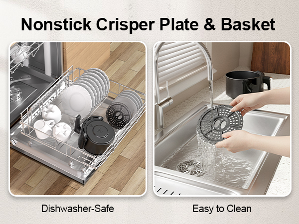 small air fryer small airfryer mini air fryer oven compact air fryer 2 people air fryer basket black