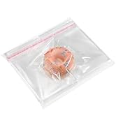 RONSBILL 400 PCS 4x5 Inches Thick 3.2Mil Clear Self Sealing Cellophane Bags Cookie Bags Self Adhe...