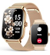Kriutefy Smart Watches Fitness Tracker for Women Men with Step Counter, Sleep Calorie Monitor, Pe...