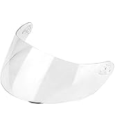 Camrusic Motorcycle Helmet Visor Compatible with AGV K1 K3 SV K5 K5-S Wind Shield Helmet Lens Vis...