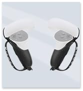 AMVR Touch Controller Grip Cover, for Meta/Oculus Quest, Quest 2 or Rift S Accessories,with Anti-...