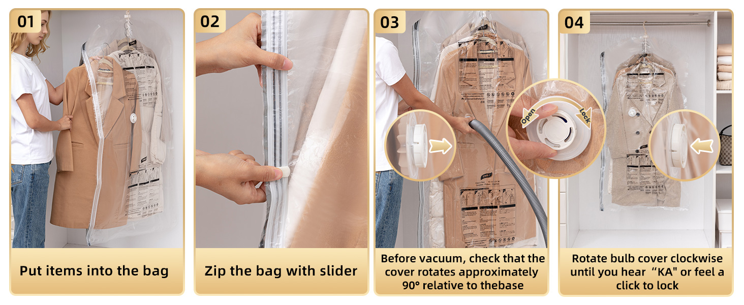storage bags vacuum sealed
