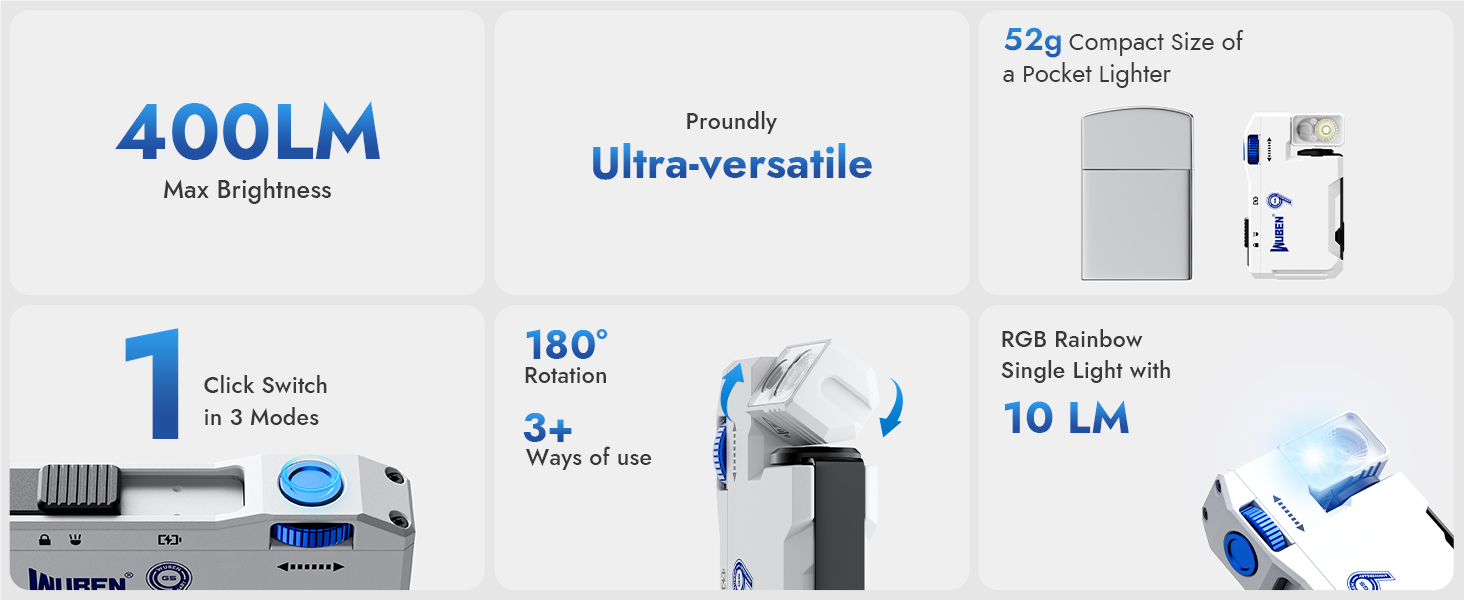 rechargeable flashlights