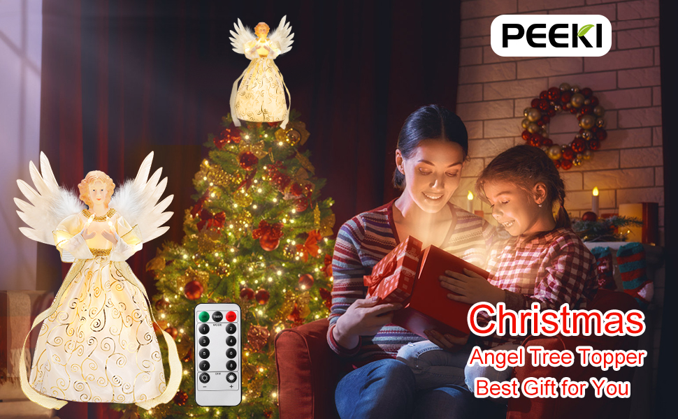 Angel Christmas Tree Topper