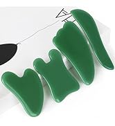 airogym Guasha Massage Tool,Natural Stone Gua Sha Board, 4PCS Guasha Stone Scraping Massage Sets ...