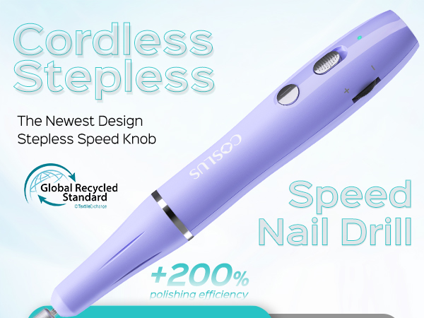 Electric Nail Drill Kit: Professional Stepless Speed Regulation