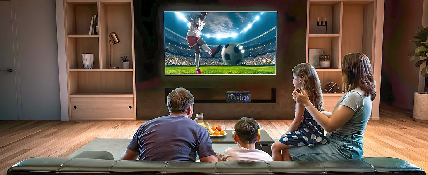 Stereo Audio Amplifier Receiver