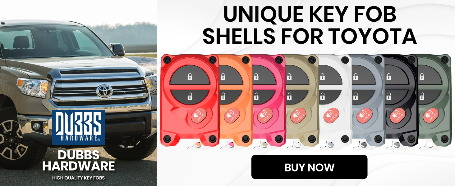 Key fob cover for toyota key shell