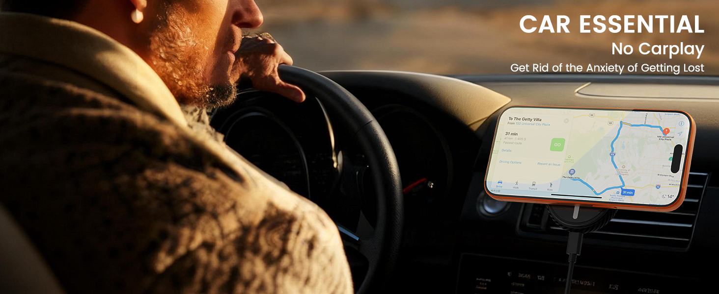 iPhone Magsafe Car Mount Charger