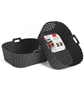 Reusable Silicone Air Fryer Liners for Emeril Lagasse Air Fryer Oven – Non-Stick Reusable Air Fry...