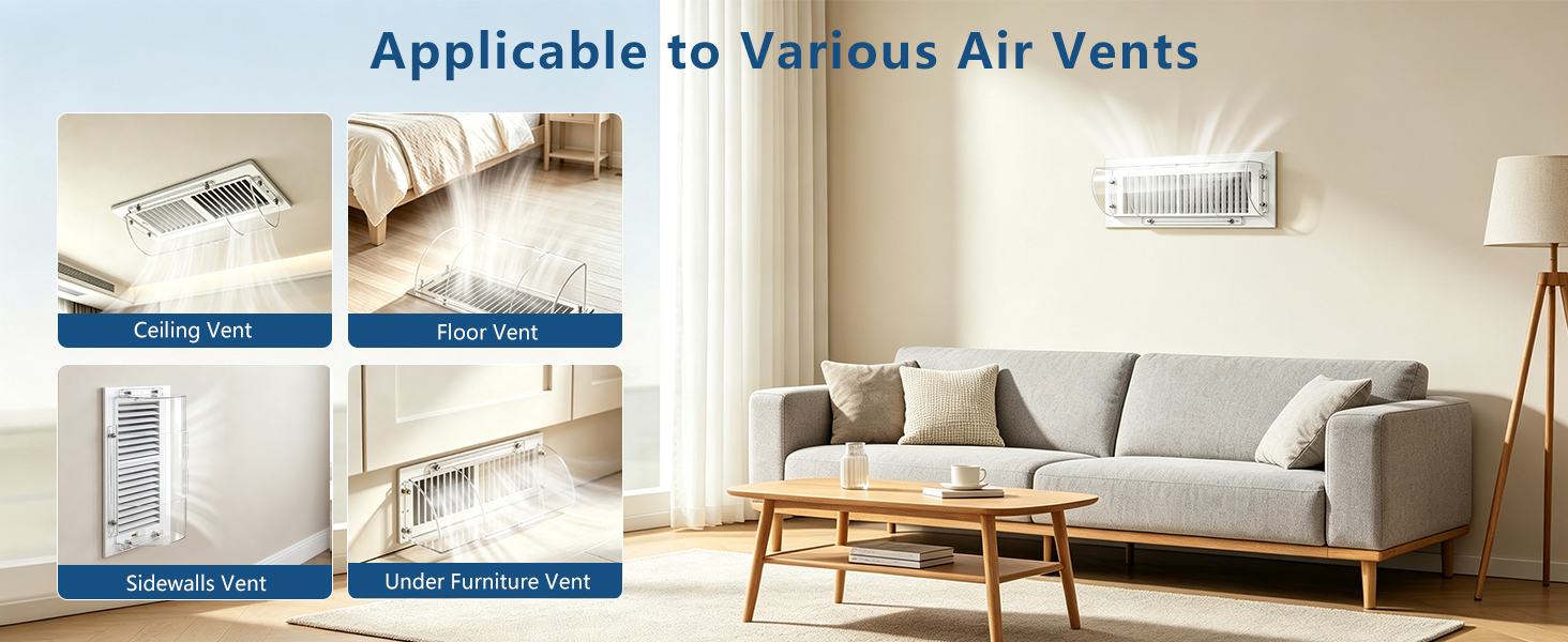 Applicable to Various Air Vents