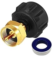 KOMAN Propane Refill Adapter for 1lb Propane Tanks ,Fill 1 Pound Bottles from 20lb Tank,Fits QCC1...