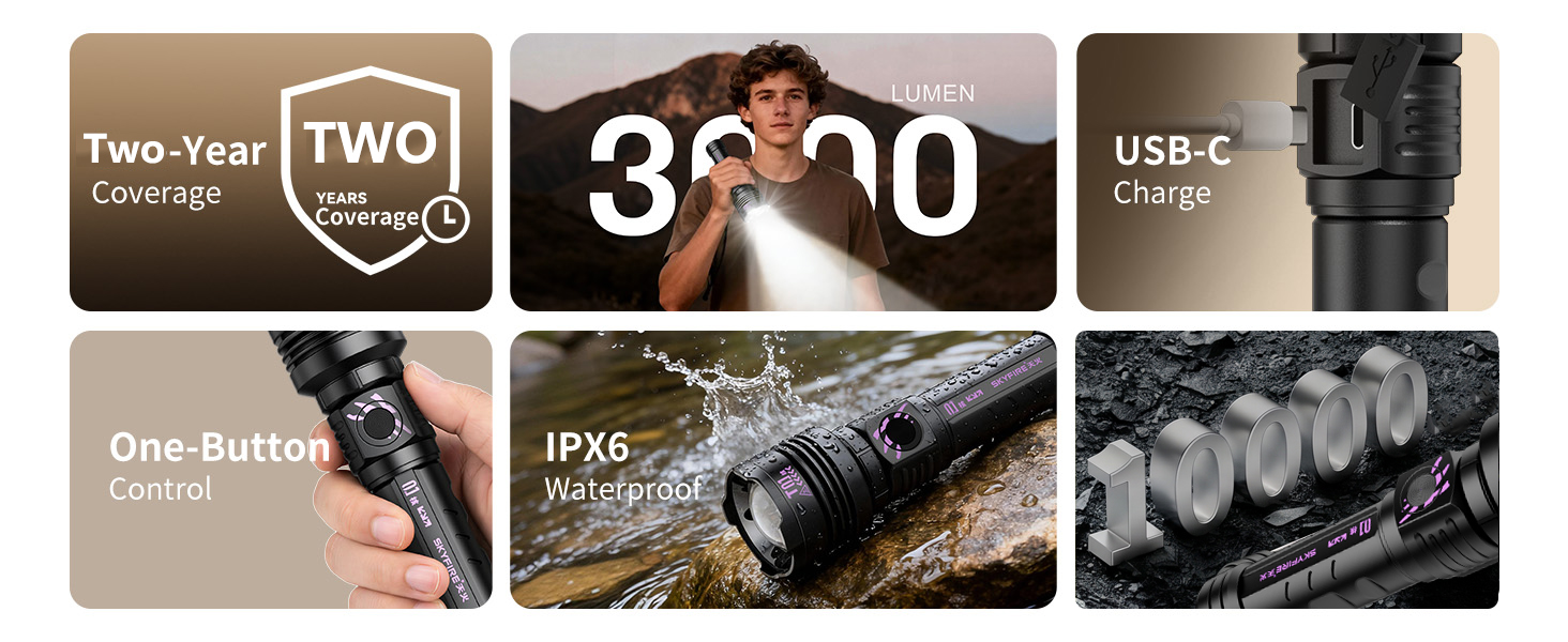 flashlights high lumens rechargeable flashlights high lumens