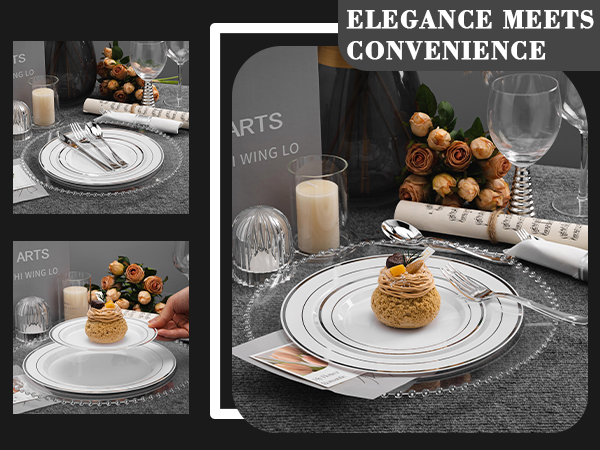 plastic plates sets