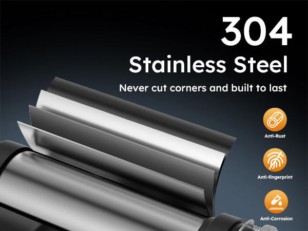 stainless steel kitchen faucet