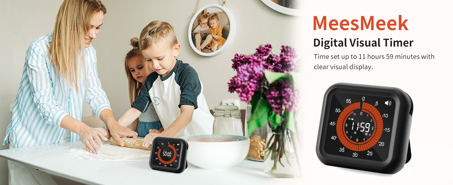 MeesMeek digital visual timer