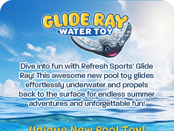 Glide Ray Water Glider pool toy for kids