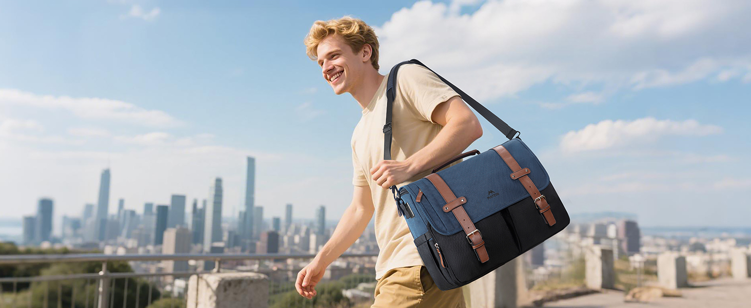 mens laptop messenger bag