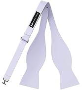 Adam Young Men's Self Tie Bow Ties Made of Sami-Glossy Satin Classic Bowtie for Tuxedo Faux Silk