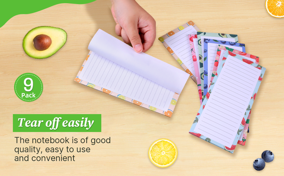 Magnetic Notepads for Refrigerator