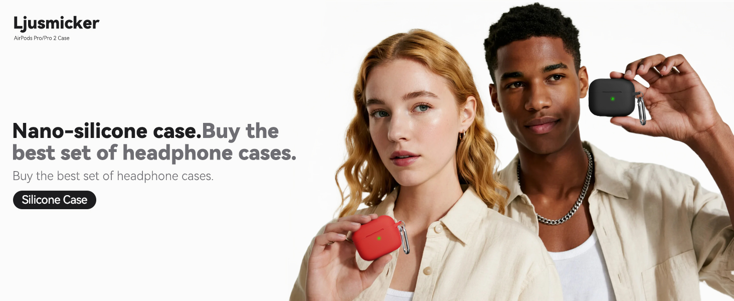 Soft Silicone AirPod Pro 2 Case