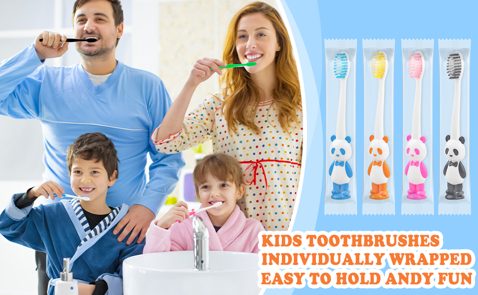 Manual Suction Cup Bulk Kids Toothbrushes