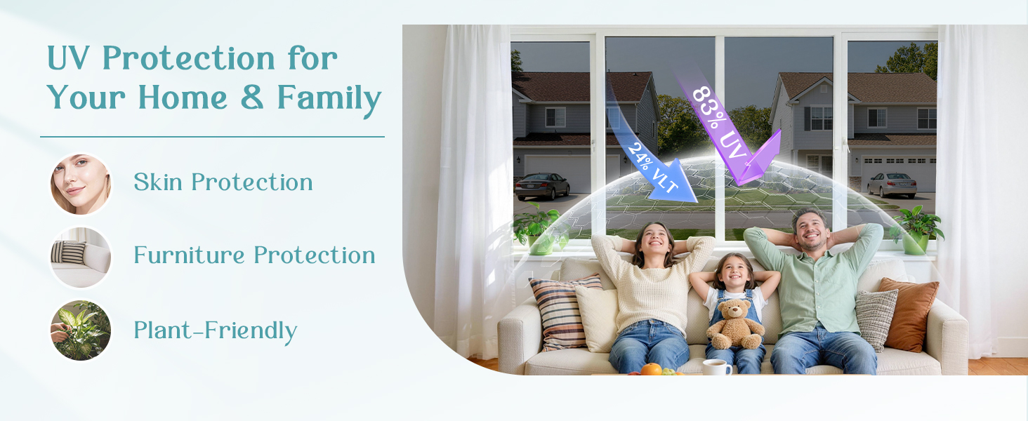 sun blocking window film