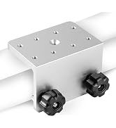 Bzumperyz Aluminum 90 Degree Boat Gunnel Track System Bracket for Versatrack System, for Mounting...