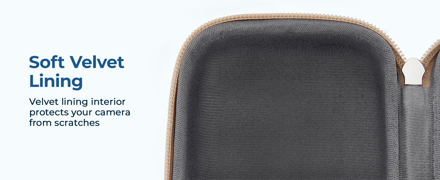 Soft Velvet Lining