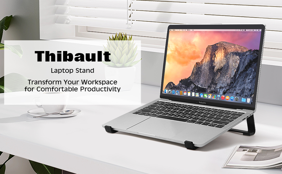 Laptop stand for desk