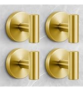 WingWider Shower Hooks for Inside Shower,No-Drill Removable&Reusable Towel Hooks for Bathroom,Hea...