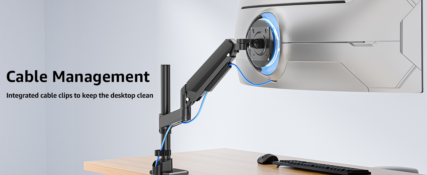 heavy duty monitor arm