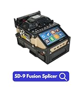 QIIRUN 2024 New Product SD-9 Fusion Splicer Fiber Optic