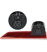 Dual Camera Third Brake Light Backup Camera for Ford Transit 2012-2015 with 10M Cable, CVBS NTSC/...