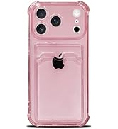 Tuokiou Clear Wallet Phone Case for iPhone, Upgrade Clear Card Slot Case, Slim Fit Protective Sof...