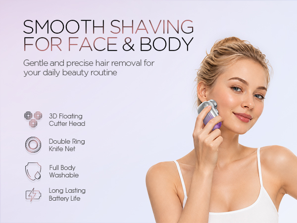 electric razors for women