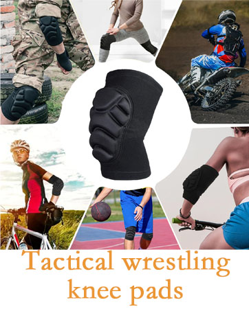 Tactical wrestling knee pads
