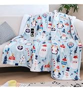 Electric Heated Blanket Throw 50x60Inch Merry Christmas Print Heating Blanket Winter Warm Gift 5 ...