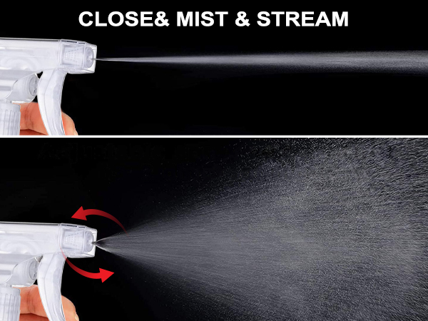 spray bottle with fine