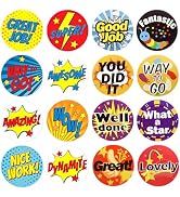 Motivational Round Inspirational Stickers - 1000PCS, 1 Inch, Encouraging & Positive, Fun Teacher ...